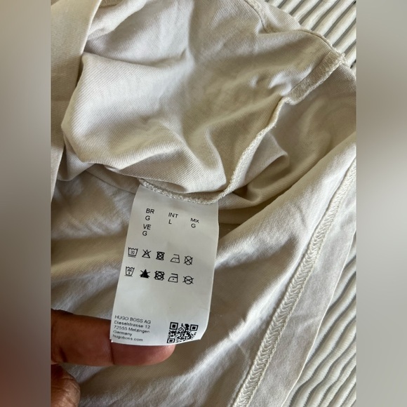 hugo boss t shirt Men’s Large Logo Cotton - Picture 7 of 11